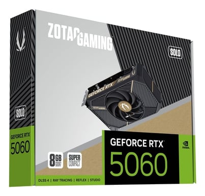 Zotac GAMING GeForce RTX 5060 SOLO NVIDIA 8 Go GDDR7