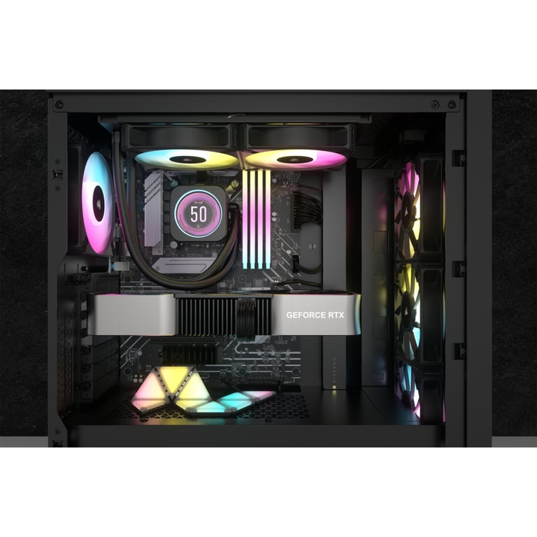 Corsair iCUE H100i Elite LCD XT 240 mm Neuf - vue 4