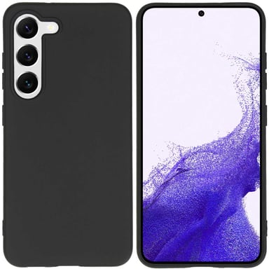 Accezz Coque Couleur pour Samsung Galaxy S23 - Noir