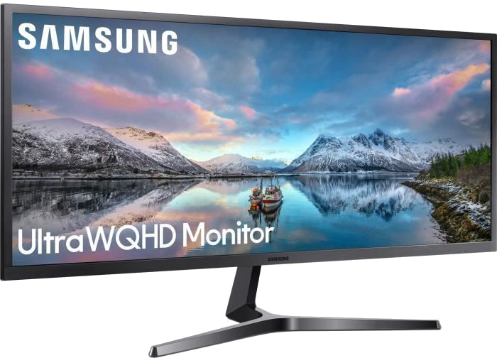 SAMSUNG LS34J550WQRXEN - Ecran PC 34 Ultra WQHD - Dalle VA - 4 ms - 75Hz - AMD FreeSync