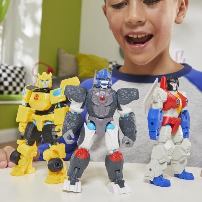 MixMashers Bumblebee, figurine personnalisable a mélanger et combiner avec accessoires, Transformers, Des 4 ans - Neuf