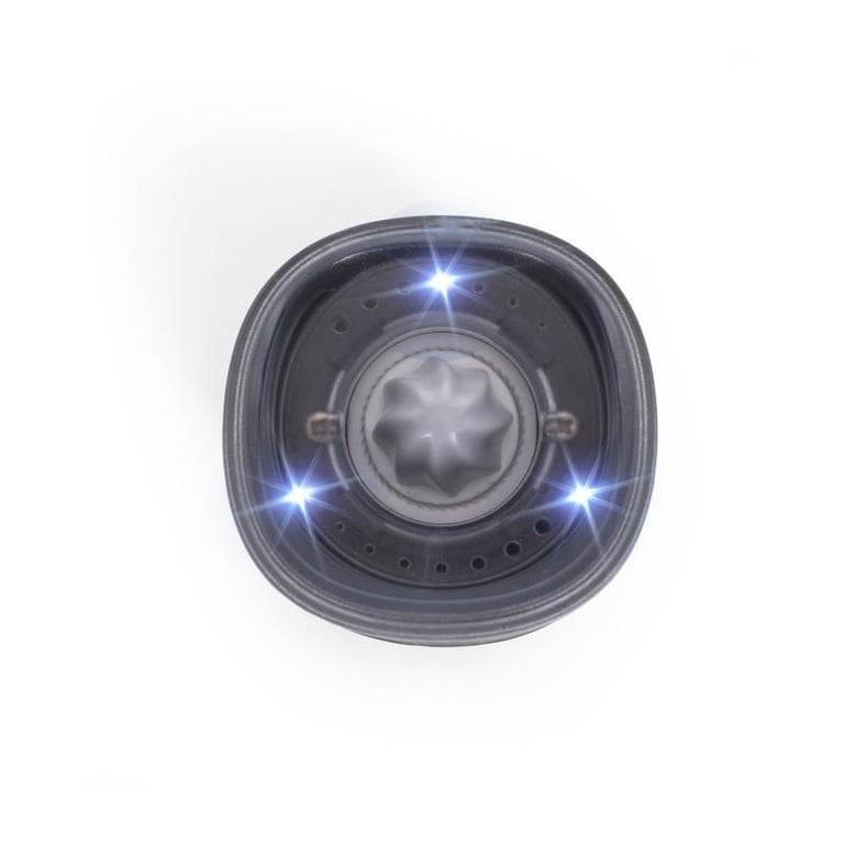 Moulin à épices LIVOO GS161 80 ml Moulure réglable LED Par gravité rechargeable - vue 3