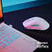 HyperX Pulsefire Haste 2 Core sf - Souris gamer (blanc/vert/violet)