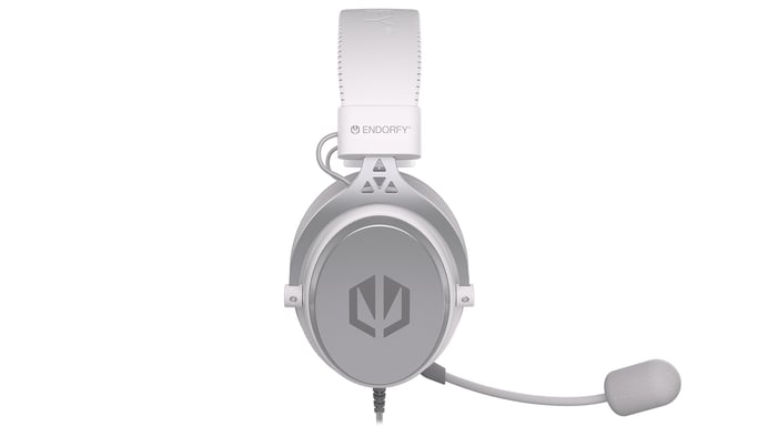ENDORFY VIRO Plus USB Onyx White Cuffie cablate ad archetto Musica/Giornale Bianco