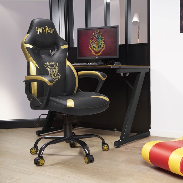 Chaise gaming Harry Potter Hogwarts fauteuil gamer taille - vue 4