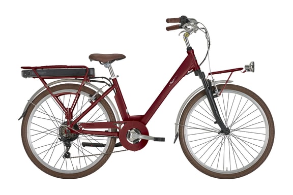 BICI ELETTRICA ALPINA B4 BETA ROSSA