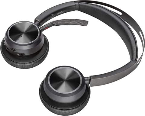 POLY Auriculares Voyager Focus 2 USB-C con soporte de carga