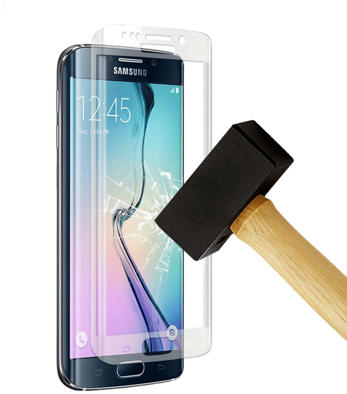 Film verre trempé pour Samsung Galaxy S6 Edge protection écran
