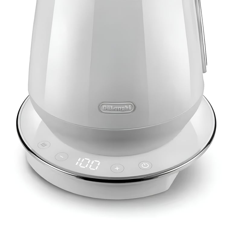 Bouilloire à Température Réglable DELONGHI Eclettica KBY2011.W – 1,7 L, 1850 W - vue 7
