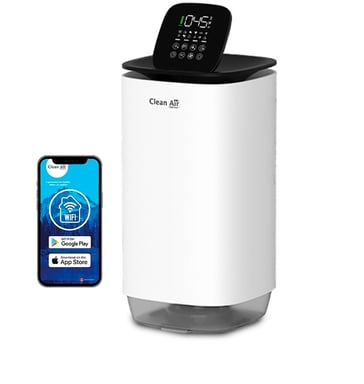 Humidificateur et purificateur d'air 2 en 1 CA-806 Smart Top Filling