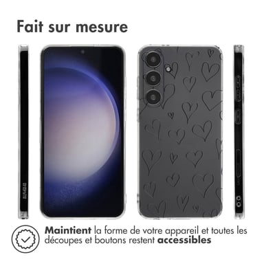 imoshion Coque Design pour Samsung Galaxy S24 Plus - Hearts