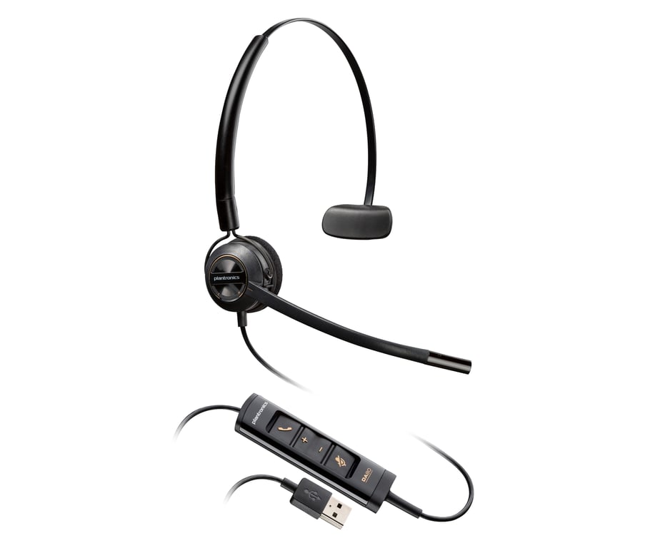 POLY Micro casque EncorePro 545 USB A convertible Neuf - vue 2