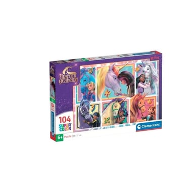 Puzzle Clementoni Unicorn Academy da 104 pezzi