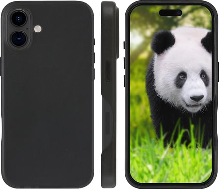 DBRAMANTE1928 Funda para Apple iPhone 16 Pro Compatible MagSafe Folio 2 en 1 Modelo Lynge Negro