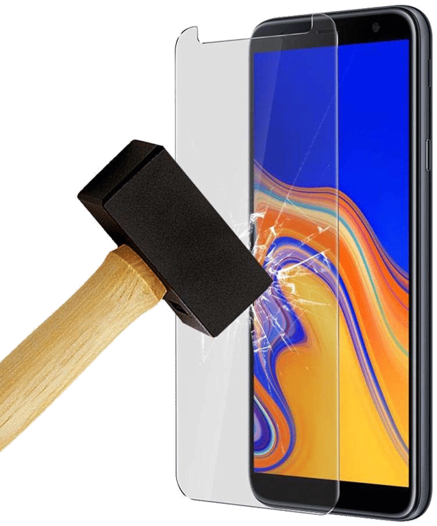 Film verre trempé compatible Samsung Galaxy J4 Plus 2018