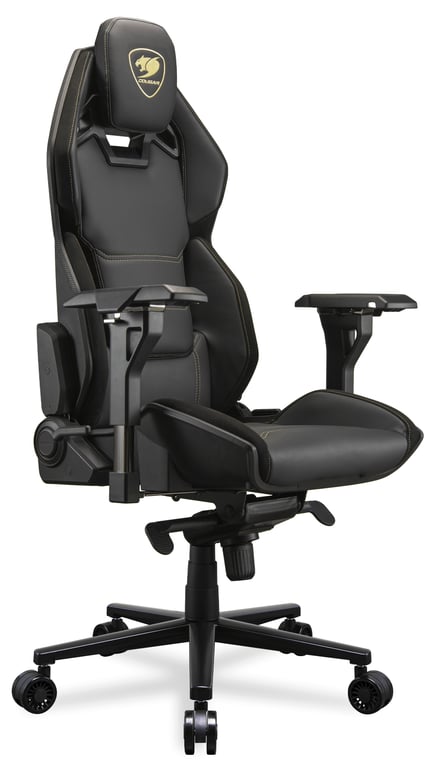 Fauteuil gaming Cougar Gaming HOTROD ROYAL Coque en plastique renforcé de fibre de verre Roulettes antibruit - vue 2