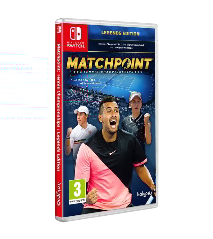 Deep Matchpoint Tennis Championships Nintendo Switch Sport Jeu - vue 10