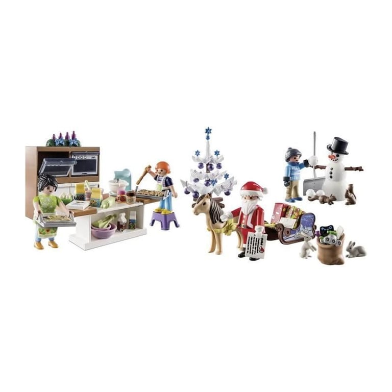 Calendrier De 'avent Pâtisserie De Noël 71088 Playmobil La Boîte - vue 2
