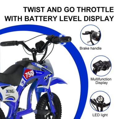 VéLo Électrique C6 | Moteur 200W | Batterie 25.2V 2.6Ah | Pneus 12 Pouces | Vitesse Max 16 km/h | Autonomie 12 km