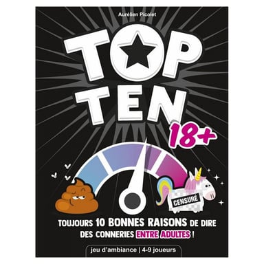 Top Ten 18+ Ambiance Game: risas y retos picantes