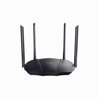 Tenda TX9 PRO router inalámbrico Gigabit Ethernet Doble banda (2,4 GHz / 5 GHz) Negro