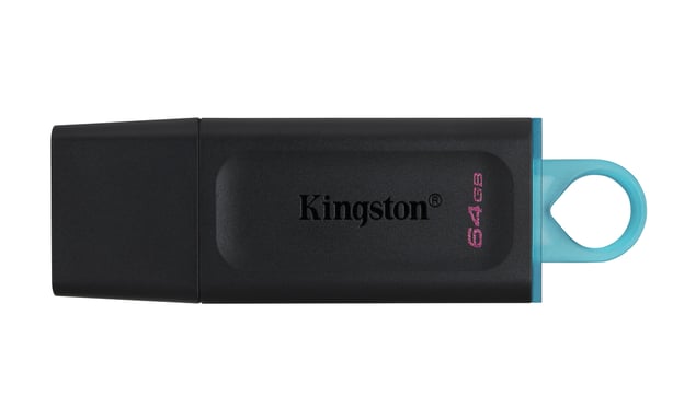 Kingston Technology DataTraveler Exodia 64GB USB Flash Drive USB Tipo-A 3.2 Gen 1 (3.1 Gen 1) Negro