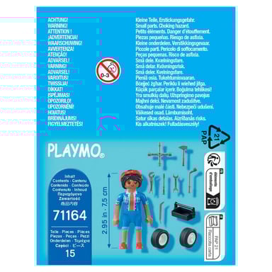 Mécanicienne Spécial Plus 71164 - Set di gioco con personaggio e accessori