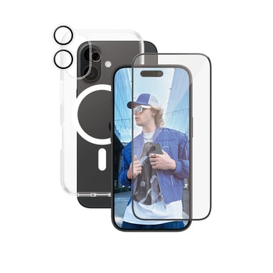 Pacchetto di protezione per Apple iPhone 16 Serie Flagship 3-in-1