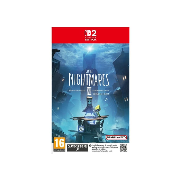 Little Nightmares II Enhanced Edition BANDAI NAMCO Nintendo Switch 2 60 FPS Action Aventure Noir - Neuf