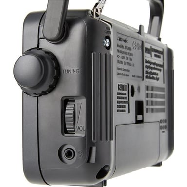 Panasonic RF-2400D Portable Analogique Noir