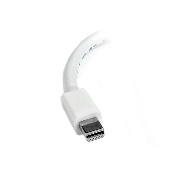 StarTech.com Adaptateur Mini DisplayPort vers HDMI - Convertisseur Vidéo mDP à HDMI - 1080p - Mini DP ou TB 1/2 Mac/PC vers Moniteur/Affichage HDMI - Câble Passif mDP 1.2 vers HDMI - Blanc