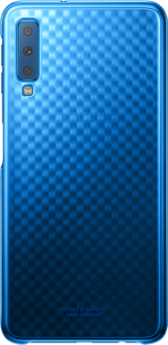 Coque pour Samsung Galaxy A7 2018 Evolution Bleue Samsung