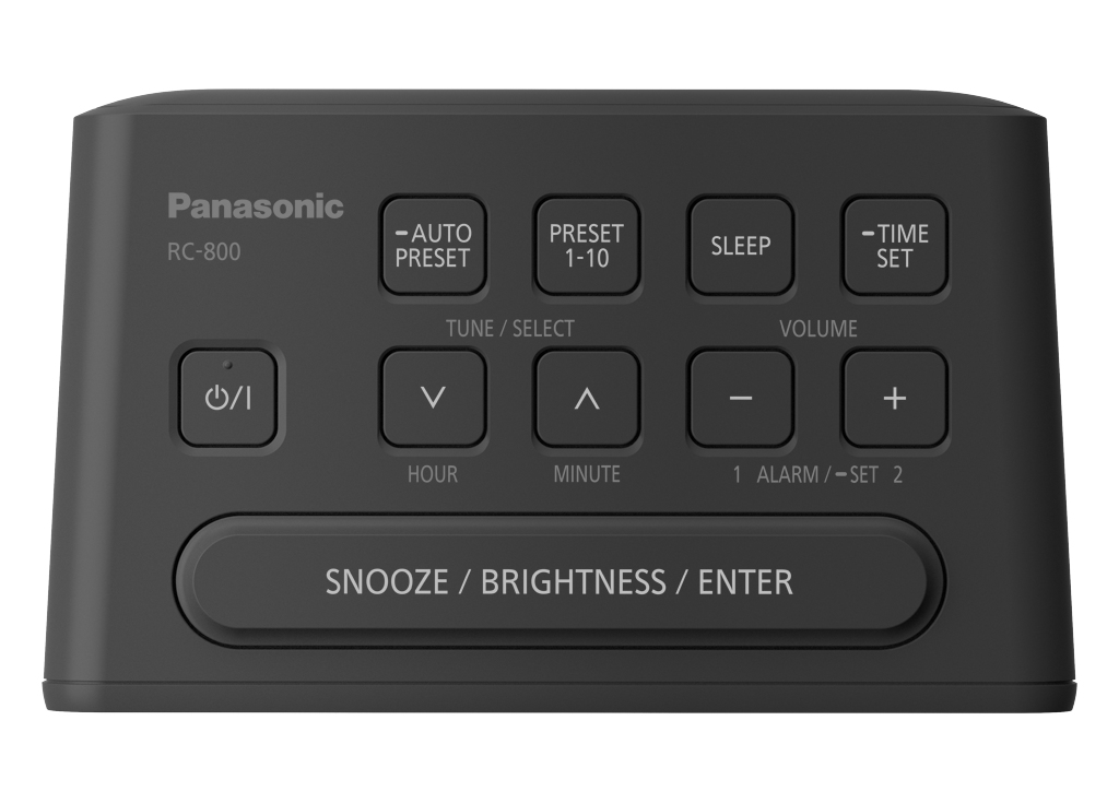 Panasonic Radio réveil FM - vue 3