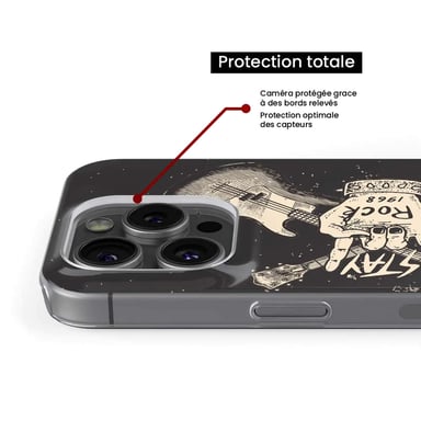 Funda de silicona - Compatible con Google Pixel 8 - diseño stay rock