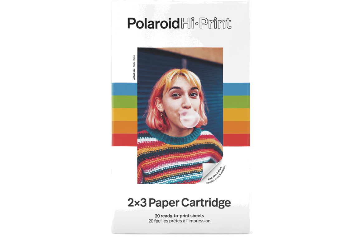 Pack 20 Photo Stickers instantané HiPrinter Polaroid