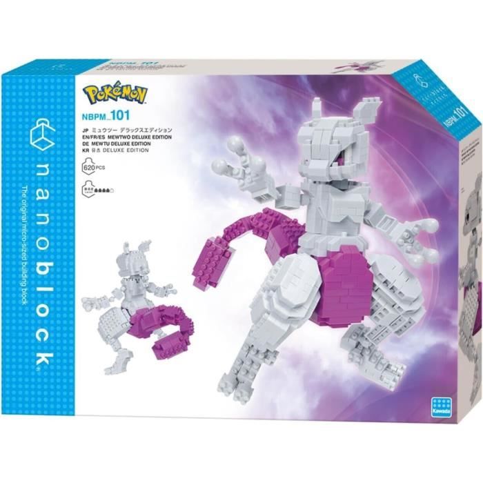 Figurine en briques - NANOBLOCK - Pokémon - Mewtwo - Neuf