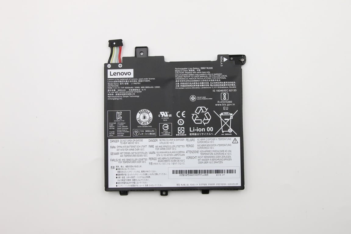 Lenovo 5B10P54001 composant de laptop supplémentaire Batterie Neuf