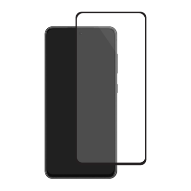 Protector de pantalla de cristal templado (100% cobertura de superficie) para Samsung Galaxy S21 FE 5G, Negro