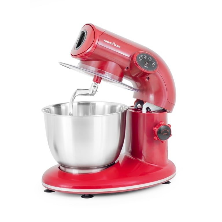 KitchenCook Robot Pétrin Avec Bol Inox 5l Ak80v2
