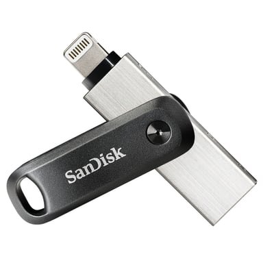 SanDisk 00183588 lecteur USB flash 128 Go USB Type-A / Lightning 3.2 Gen 1 (3.1 Gen 1) Noir, Argent - Neuf