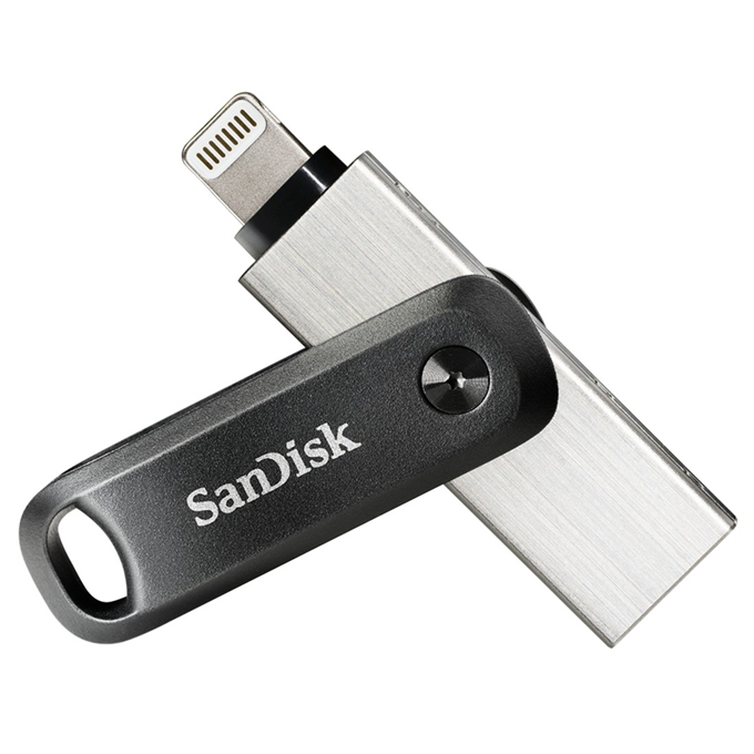 SanDisk 00183589 lecteur USB flash 256 Go USB Type-A / Lightning 3.2 Gen 1 (3.1 Gen 1) Noir, Argent - Neuf