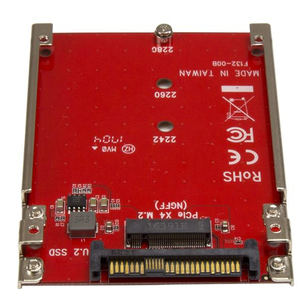 StarTech.com .2 Drive to U.2 SFF 8639 Host Adapter for .2 PCIe NVMe SSDs Adaptateur dinterface .2 .2 Card U.2 - vue 2