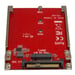 StarTech.com Tarjeta Adaptador PCI Express M.2 a U.2 SFF8639 para SSD NVMe M.2 - Conversor para SSD M.2 - Tarjeta Anfitrión para SSD M.2