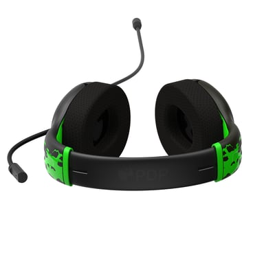 PDP Airlite Glow Auriculares Alámbrico Diadema Juego Negro, Verde