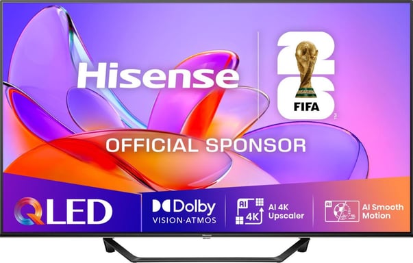Hisense 43A7Q 109,2 cm (43'') Smart TV 4K Ultra HD Wifi Nero Display 275 cd/m²