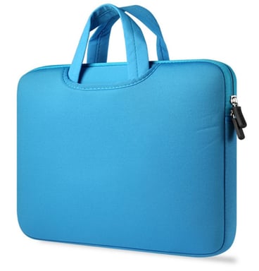 Pochette avec poignée 13'' pour Mac PC Housse Protection Sacoche Ordinateur Portable Tablette 13 Pouces (BLEU)