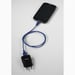 Cavo USB-C Flexi-Slim, oro, antitorsione, blu, 0,75 m