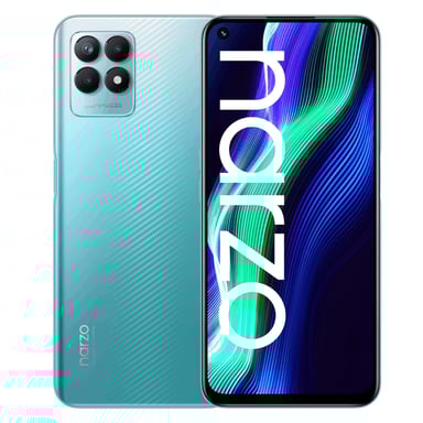 realme Narzo 50 4G 16,8 cm (6,6'') Dual SIM Android 11 USB Type-C 128 GB 5000 mAh Azul claro