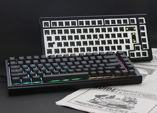Ducky Tinker 75 clavier Gaming USB Anglais américain Noir