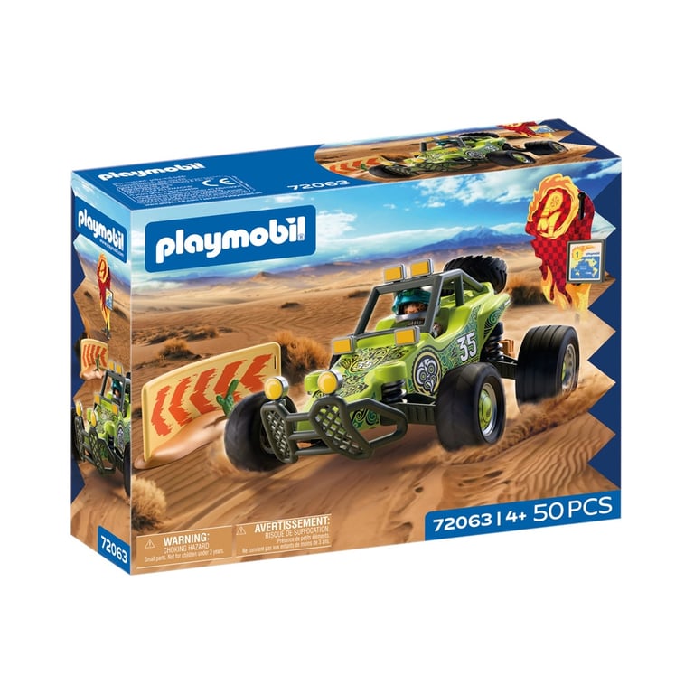 Playmobil Rallye 72063 Offroad Buggy - vue 9